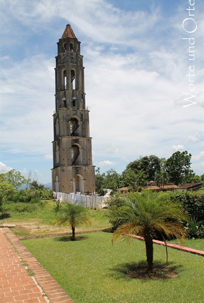 Turm im Valle de los Ingenios, Kuba