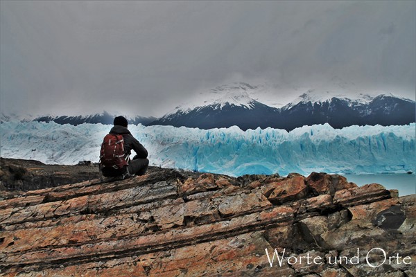 Blick auf den Perito-Moreno-Gletscher in Argentinien